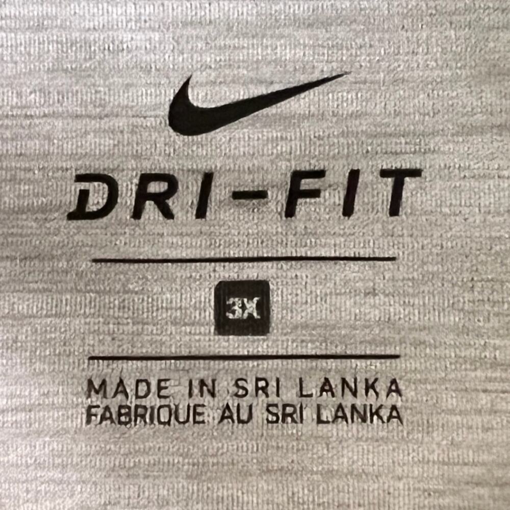 Nike Yoga Women's Plus Sz Grey Ruched Calf Yoga 7/8 Tights NWOT - Picture 15 of 16